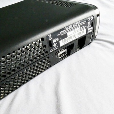 Microsoft Xbox 360 Black HDMI 120 GB HDD Video Game Console Parts Only Item image 5