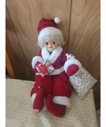 Brinn&#39;s 1988 December Santa Collectible Calendar Clown Doll CUTE 14&quot; Ver... - $34.29 CAD