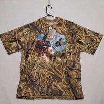 Advantage Wetlands Mens Camo T Shirt Size XXXL Camouflage Hunting Casual - $21.87