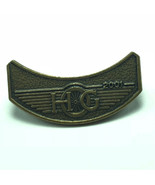 HARLEY DAVIDSON MOTORCYLE PINBACK PIN vintage badge emblem cycle hog 200... - £10.33 GBP