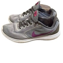 Nike Revolution 3 Grey Pink Sneaker Shoes Women&#39;s Size 9 EU 40.5 819303-009 - $17.00