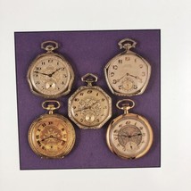 American White Painted Dial Gruen Verithin Pocket Watch etc NAWCC Februa... - £15.04 GBP