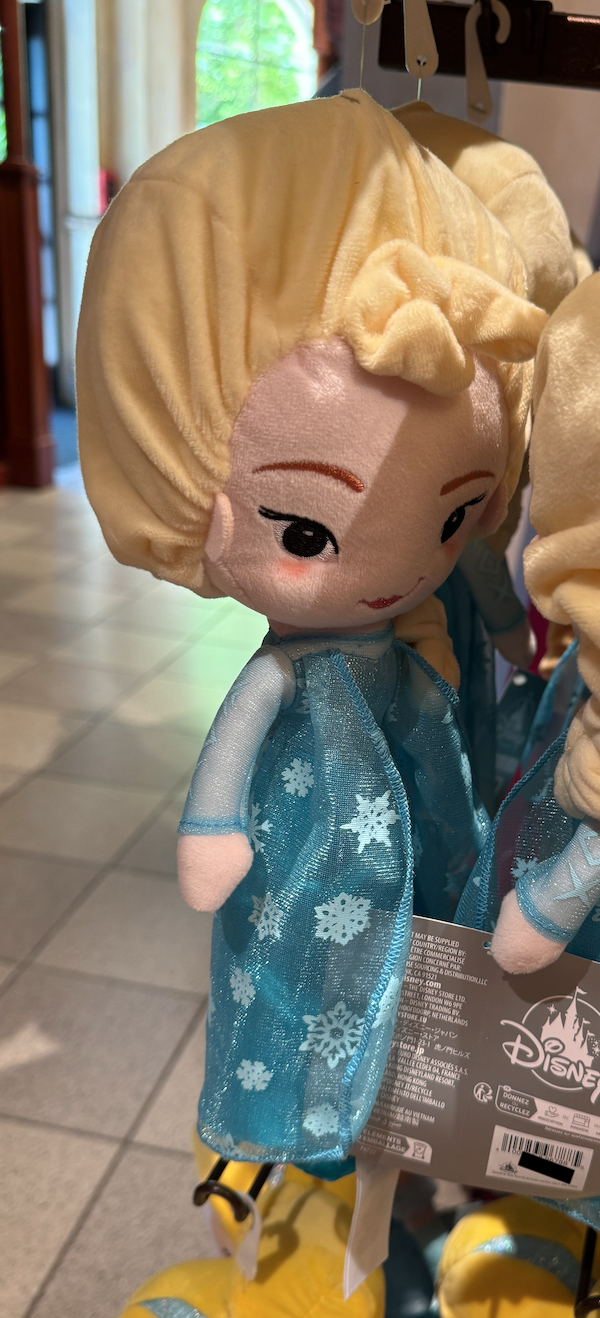 Disney Parks Elsa from Frozen Plush Doll NEW- Disney Toys