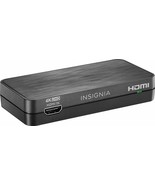 Insignia- HDMI Audio Extractor with 4K @ 60Hz / HDR Support - Black - $90.65