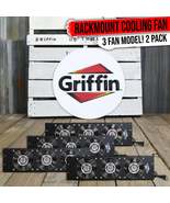 4 PACK - GRIFFIN Rackmount  Exhaust Fan | 3U Ultra-Quiet Triple Cooling ... - £154.10 GBP