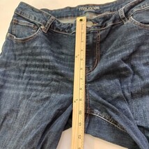 Maurices Mid-Rise Women's Blue Denim Jeans Size 20 Reg Measured 36x31 image 7