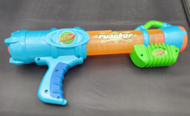 NERF Reactor Ball Blaster Gun only TESTED Hasbro 2003 Blue Green Orange Outdoor - $9.70