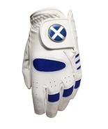 NEW JUNIOR ALL WEATHER GOLF GLOVE. SCOTLAND BALL MARKER. ALL SIZES AVAIL... - $9.40