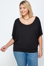 Solid Knit Top, With A Flowy Silhouette - $27.55