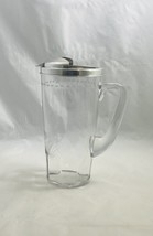 Authentic Tiffany &amp; Co. Sterling Silver Pouring Rim Glass Cocktail Pitcher - £637.16 GBP