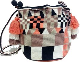 Handmade Wayuu Crochet Tote Bag, Woven Mochila, Colombian Tribal Bag, Be... - $2,009.38 MXN