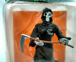 Deadly Grim Reaper scythe Lemax Spooky Town Halloween Figurine Figure Skulls NIB - £11.99 GBP