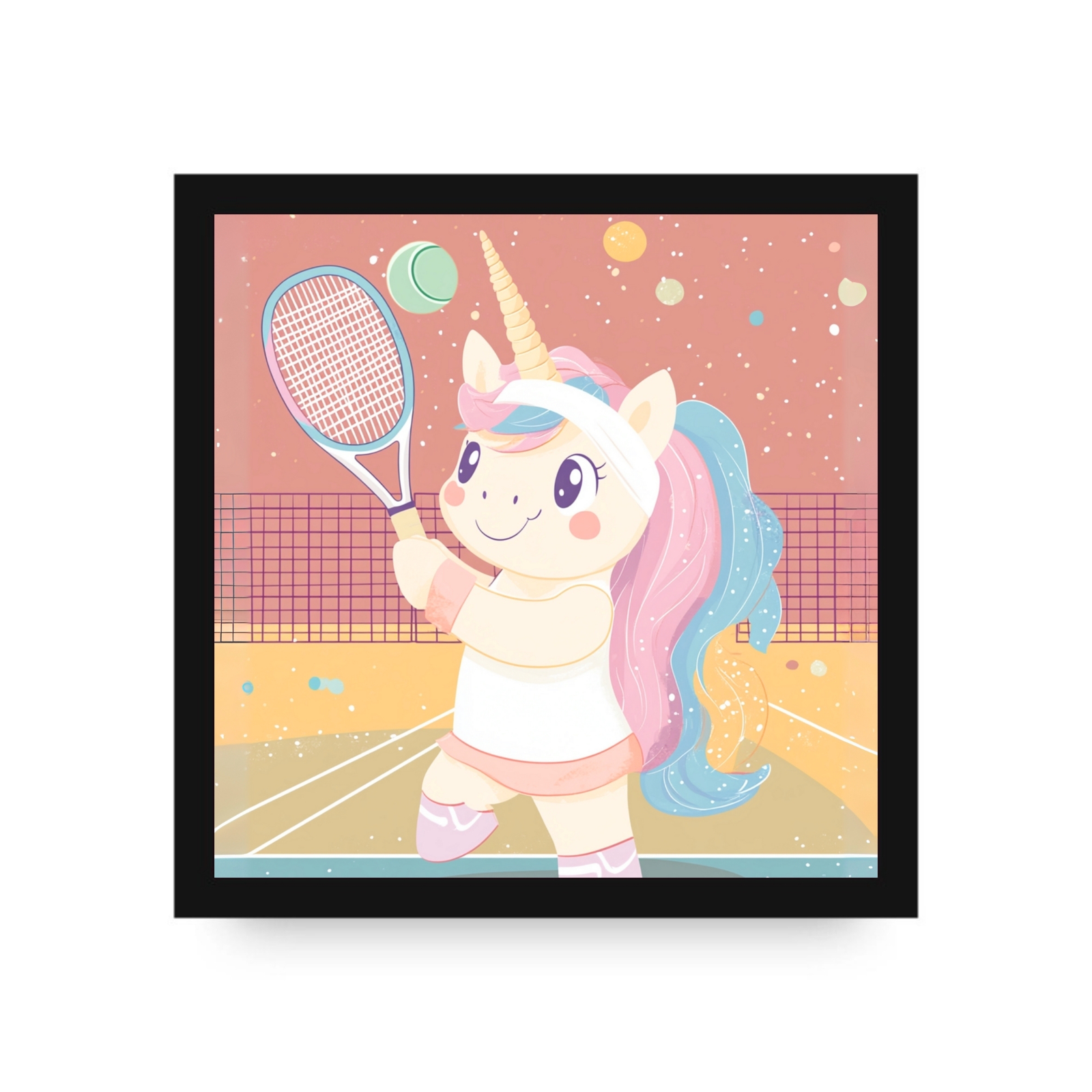 Ula the Undefeated Unicorn Canvas by Dancing Littles Jungle - $35.99+