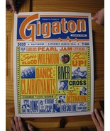 Perle Jam Affiche Sérigraphie 2020 Gigaton Monde Tour March 28 Baltimore - €233,38 EUR