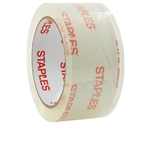 Staples Moving & Storage PKing Tape 1.88" x 54.6 Yds Clear 12/RL(ST-A26-12) - £33.61 GBP