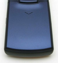 Genuine Lg Decoy VX8610 Battery Cover Door Blue Vertical Slider Cell Phone Back - £3.50 GBP