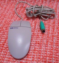 Vintage HP Hewlett Packard 5182-8864 Grey Gray Trackball Mouse + FREE Gift - £11.95 GBP