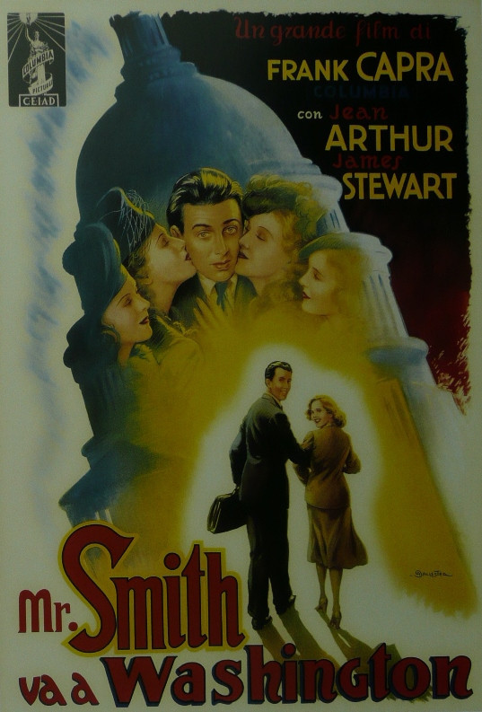 Mr Smith Goes to Washington (French) - James Stewart - Movie Poster - Framed Pic - £25.97 GBP