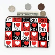 I Love Rio : Gift Coin Purse de Janeiro Brazil Brasil Tourism Country Cup - £7.96 GBP