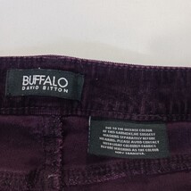 Buffalo David Bitton Women 8/29 Icon Mid Rise Slim Sculpt Purple Corduroy Pants  image 6