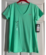 Under Armour Women’s Neon Green Shirt Size Xsmall - £14.69 GBP