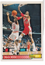 Kevin Willis Hawks Forward/Center 1992-93 Upper Deck Card # 397 Near Mint - $1.68