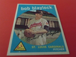1959 Topps Bob Blaylock # 211 Cardinals Near Mint Or Better !! - £70.39 GBP