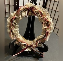Vintage Wreath Composition of Dried Flowers - $9.90