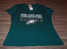 Women&#39;s Philadelphia Eagles Nfl Football T-Shirt Xl New w/ Tag Green - $19.80