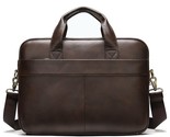  men s bag genuine leather men briefcase for laptop 14 messenger men s leather bag thumb155 crop