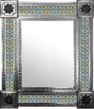 Mexican Tin Mirror - £313.91 GBP