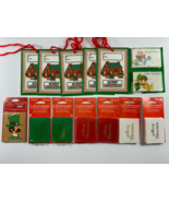 Huge Vintage Lot Christmas Carlton Cards Drawing Board To From Gift Tags - $33.83 CAD