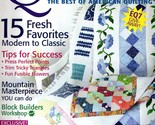 McCall&#39;s Quilting Magazine Celebrating 20 Years New Quilts New Features ... - $7.95