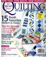 McCall&#39;s Quilting Magazine Celebrating 20 Years New Quilts New Features ... - £5.57 GBP