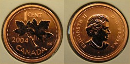 2004 P Canada One Cent Penny Specimen Proof - £4.15 GBP