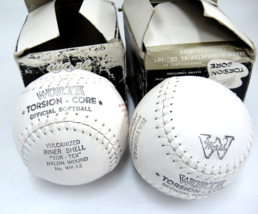 Worth Official Softball WK-12 Torsion Core Lot of 2 New Old Stock - $10.34