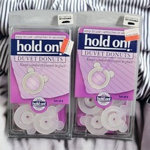 Comforter Corner Clips Duvet Donuts 2 Pk Lot 8 Total By Holdon New Free Shipping - £11.18 GBP