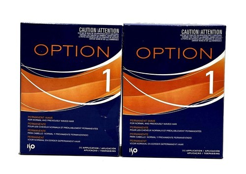 ISO Option 1 Permanent Wave/Normal &amp; Previously Waved Hair-2 Pack - $35.95