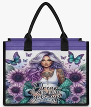 NEVER give up TOTE | Dream Big | Free Ship - $666.27 MXN