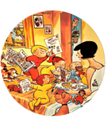 Family Circus Mother&#39;s Day plate by Bil Keane Numbered First Edition 198... - $443.68 MXN