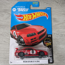 Hot Wheels 2016 Nightburnerz - Nissan Skyline GT-R (R34) - New on Good Card - £11.95 GBP