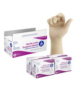 Dynarex Sterile Latex Surgical Gloves Powder-Free Textured Beaded Cuff 2... - $177.25