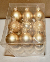 Christmas Ornaments 1&quot; Balls &amp; 2&quot; You Choose Type Glass &amp; Plastic NIB 217Q - €3,40 EUR