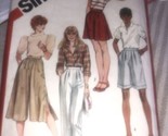 Vintage Simplicity #5992 Misses&#39; Pants &amp; Culottes w-Lengths - Size 10-14 UC - £11.14 GBP