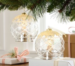 Lightscapes  Illuminated Etched Glass Icon Ornaments in Angel - £154.70 GBP