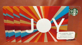 Starbucks 2015 JOY Gift Card New with Tags - $95.12 MXN