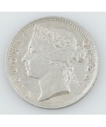 1899 Straits Settlements 10 Cents Silver Coin in Extra Fine Condition KM#11 - $140.52 CAD