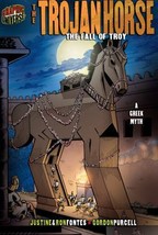 The Trojan Horse: The Fall of Troy: A Greek Legend (Graphic Myths and Legends) b - £8.92 GBP