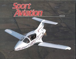 Sport Aviation Magazine-March 1986-90 pages-Vietnam Vets Salute - $5.00