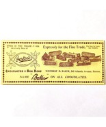 Winthrop Baker&#39;s Boston Chocolate 1897 Advertisement Victorian Bon Bons ... - €17,15 EUR